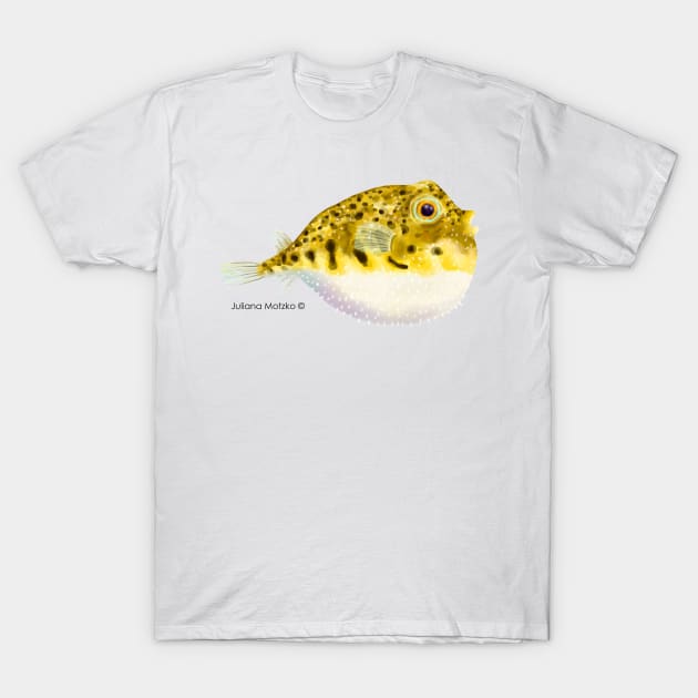 Pufferfish T-Shirt by julianamotzko